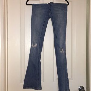 Free people extra flare jean